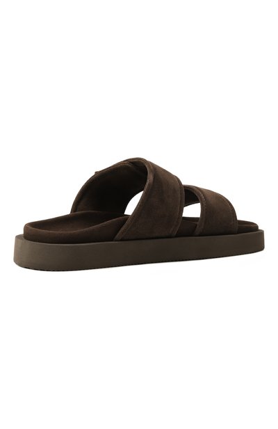 Замшевые шлепанцы double band INUIKII, арт. 50102-510, фото 5