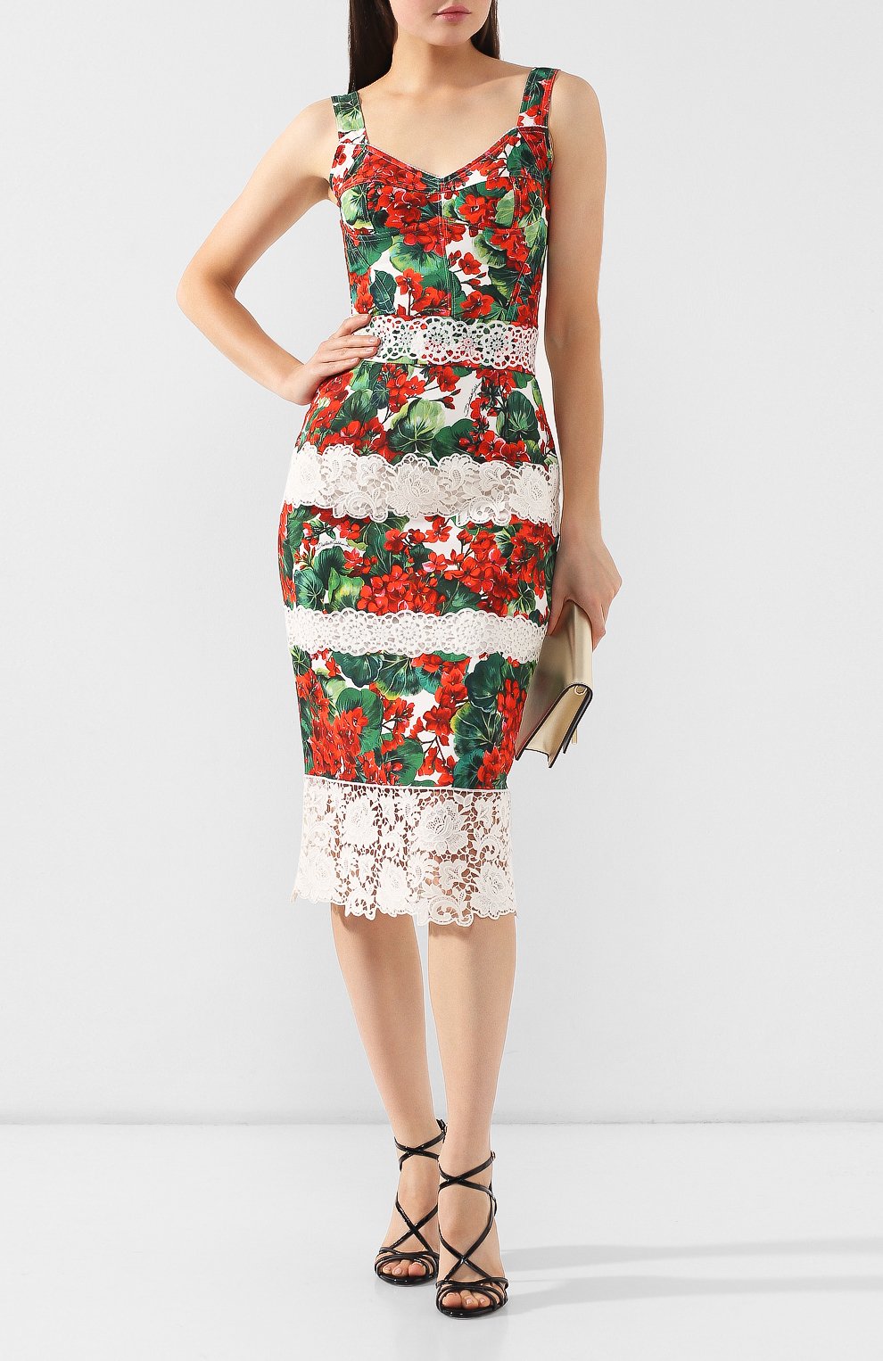 Топ с принтом DOLCE & GABBANA, арт. F7W98T/FSRKF, фото 2