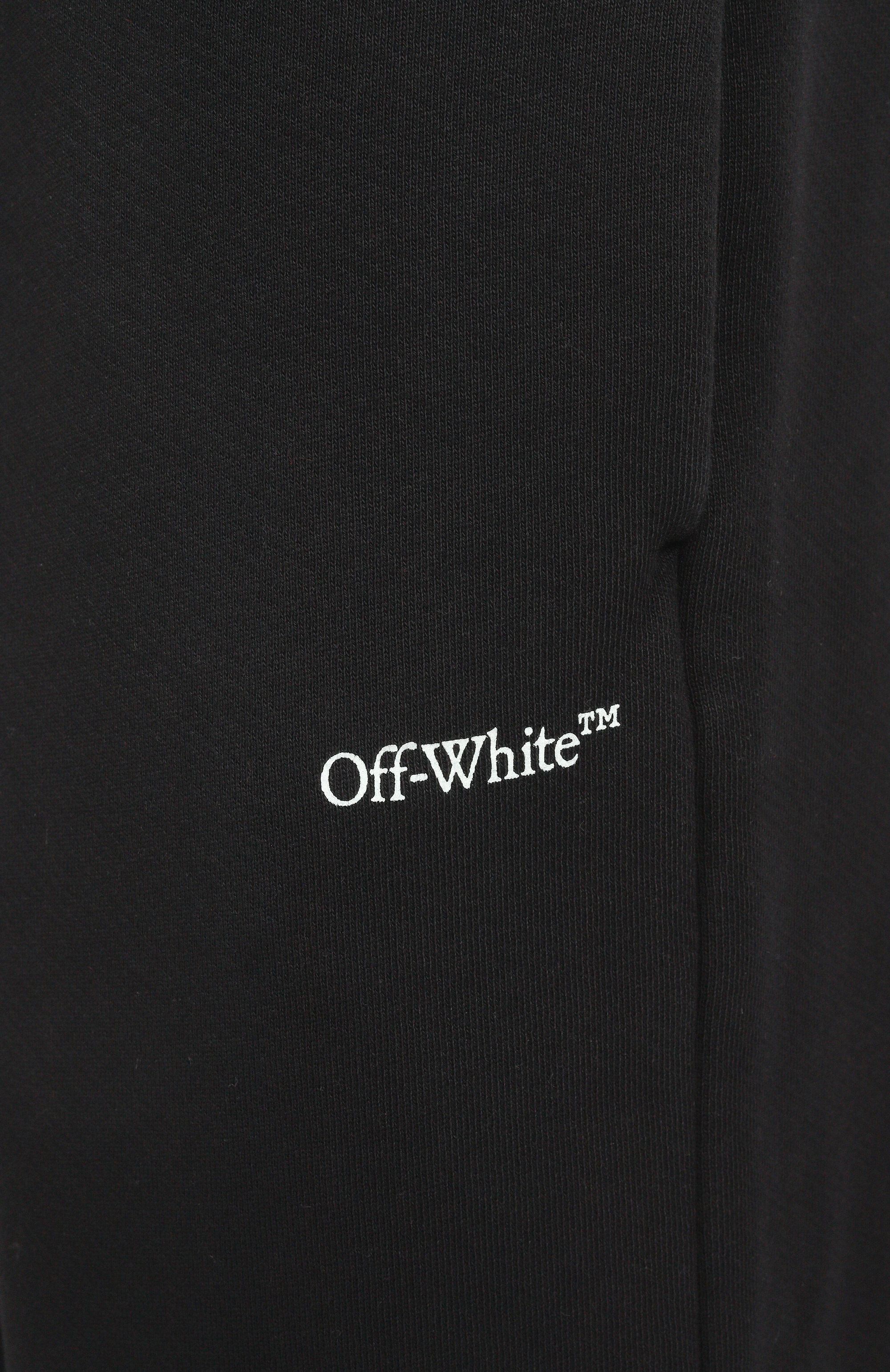 Хлопковые брюки OFF-WHITE, арт. 0MCH054S25FLE003, фото 6