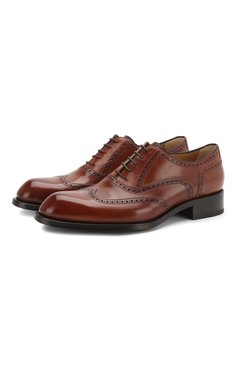 Кожаные оксфорды BRIONI, арт. QEDS0N/P6757, фото 1