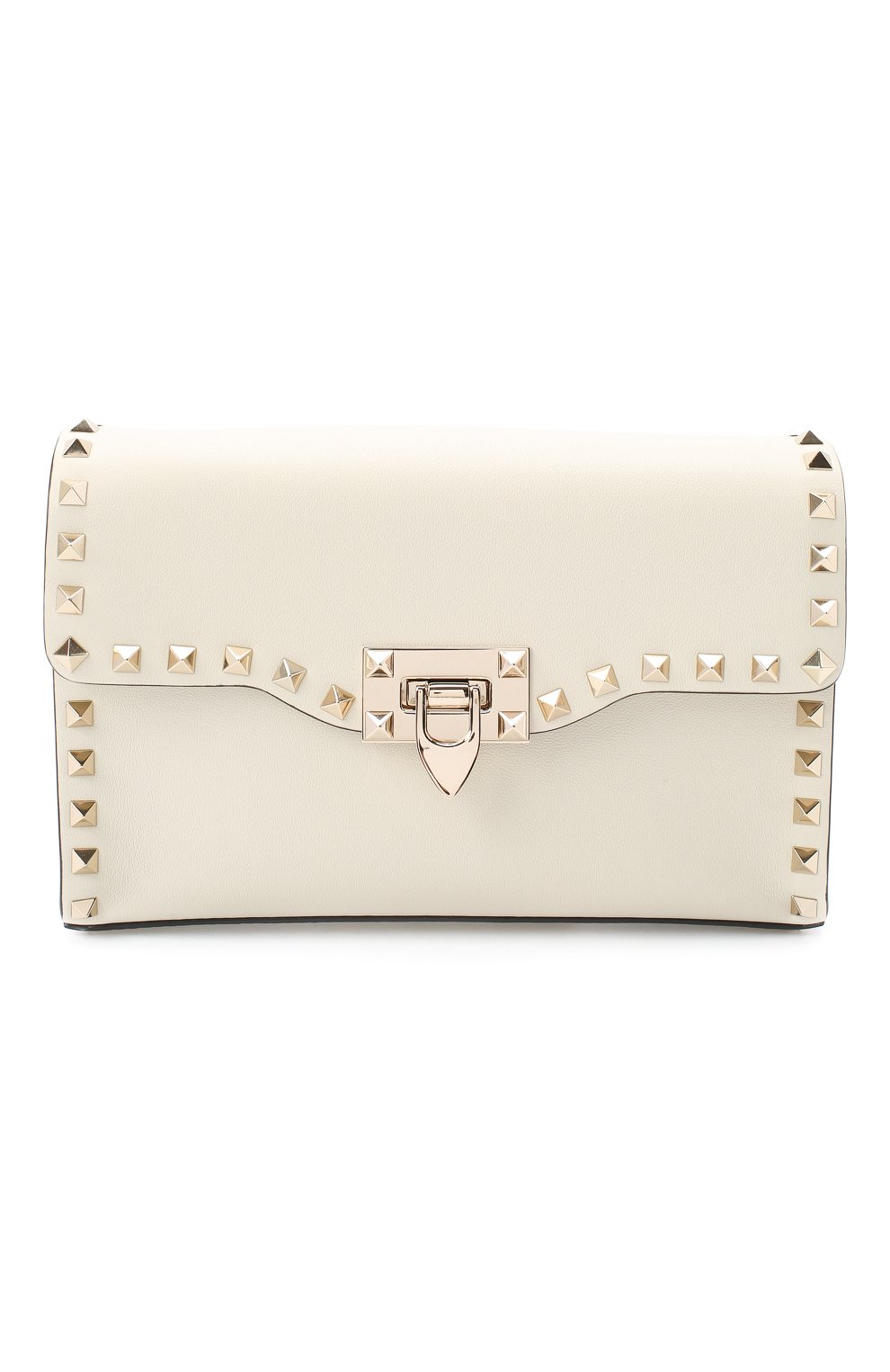 Сумка rockstud VALENTINO кремового цвета по цене 144000 руб., арт. UW2B0181/B0L, фото 1 Сумка rockstud VALENTINO, арт. UW2B0181/B0L, фото 1