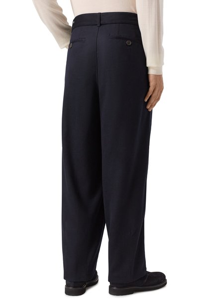 Брюки из шерсти и кашемира EMPORIO ARMANI, арт. EM003662/AF17835, фото 4