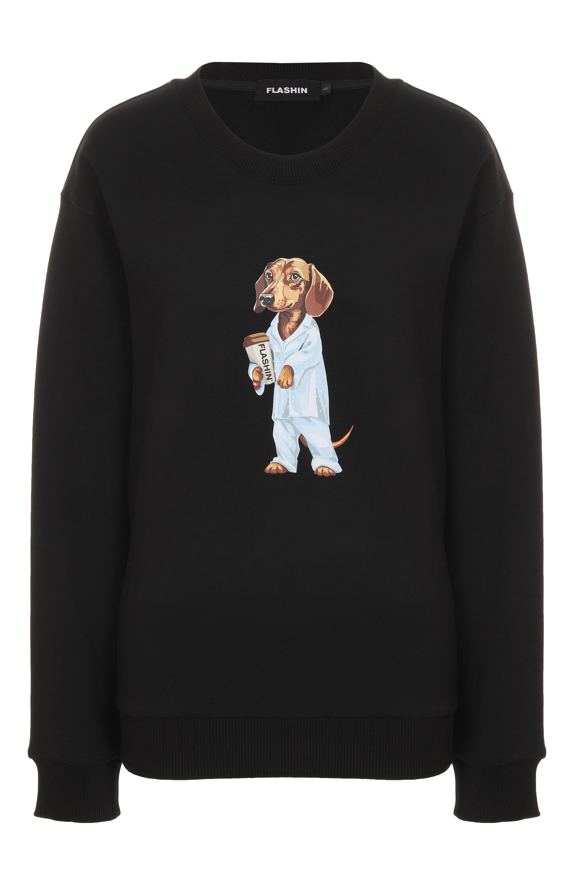 Хлопковый свитшот FLASHIN, арт. FS25SDOT, фото 1