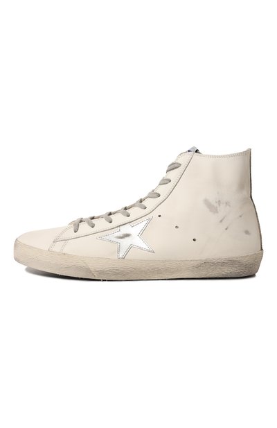 Кожаные кеды francy GOLDEN GOOSE DELUXE BRAND, арт. GMF00113/F0003191027, фото 4