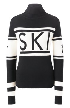 Женская шерстяная водолазка PERFECT MOMENT черного цвета, арт. W3000075/SCHILD SWEATER | Фото 1 (Материал внешний: Шерсть; Материал сплава: Проставлено; Рукава: Длинные; Драгоценные камни: Проставлено; Длина (для топов): Стандартные; Женское Кросс-КТ: Водолазка-одежда; Стили: Кэжуэл)