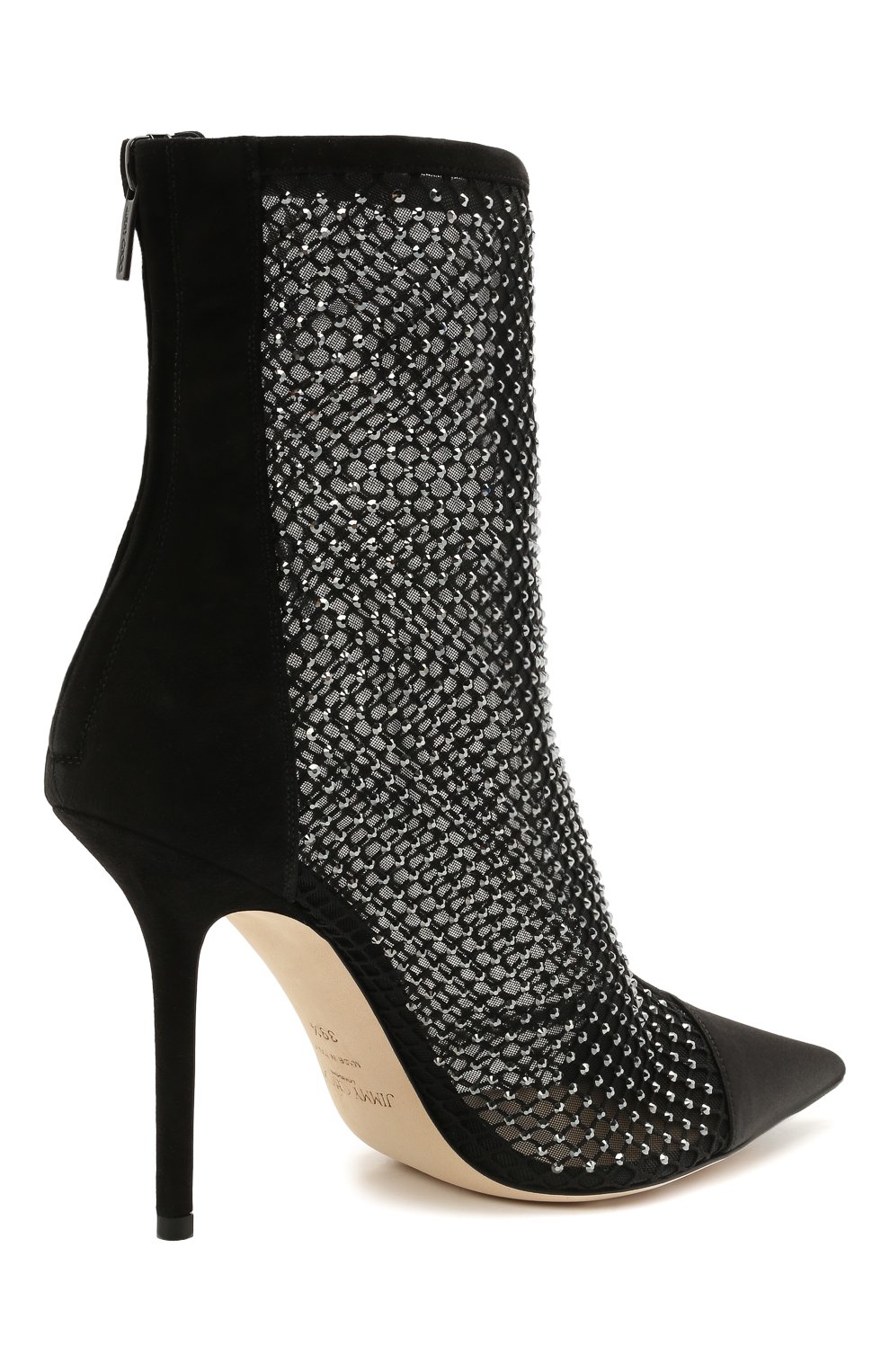 Комбинированные ботильоны marquis 100 JIMMY CHOO, арт. MARQUIS 100/UEU, фото 4
