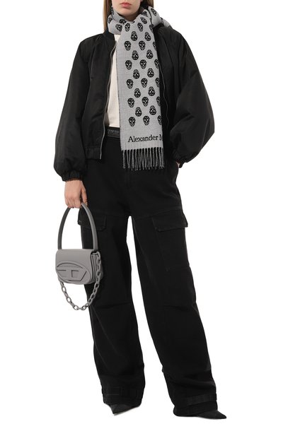 Двусторонний шарф ALEXANDER MCQUEEN, арт. 755076/3200Q, фото 2