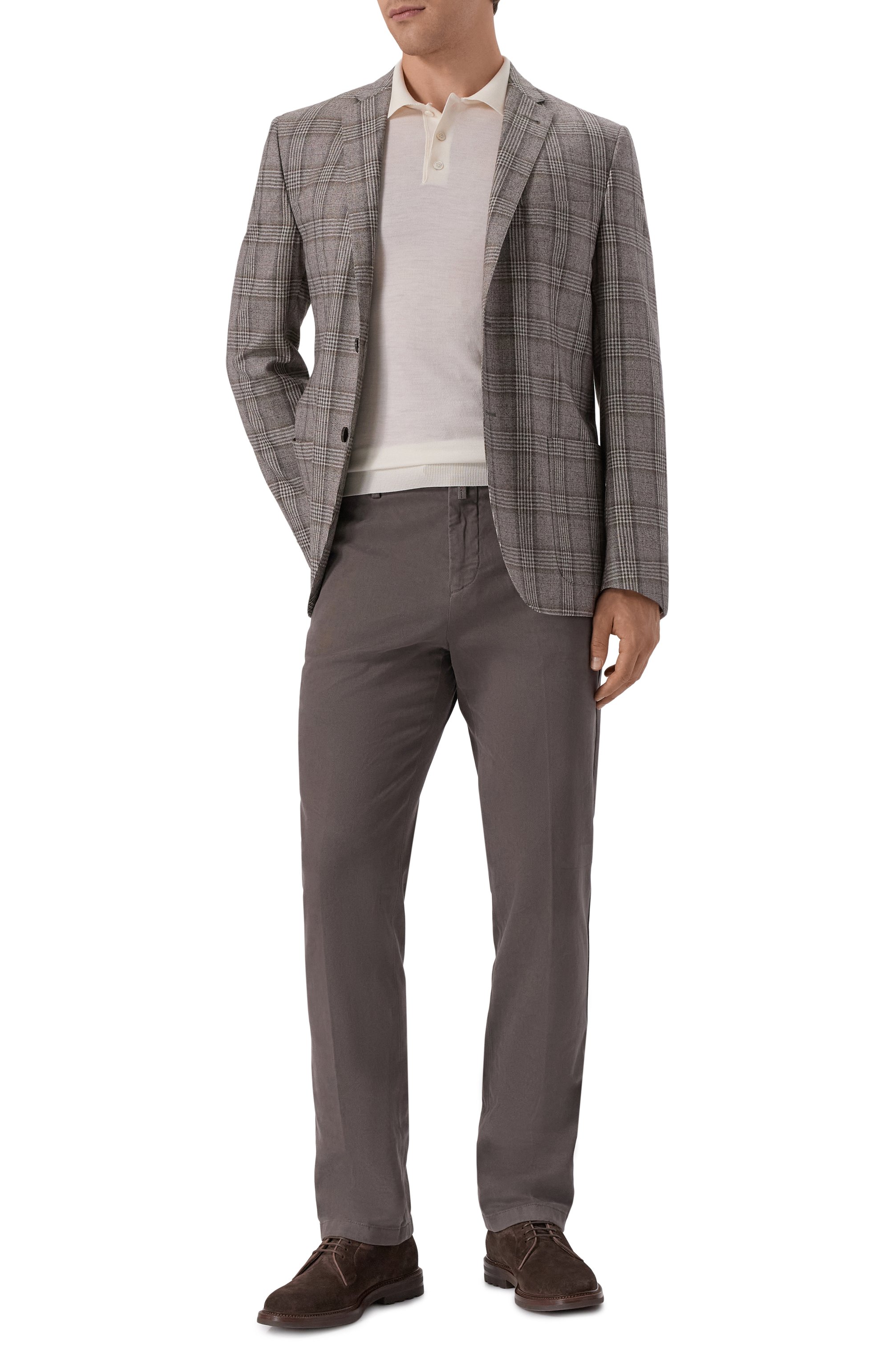 Хлопковые брюки KITON, арт. UFPPERK0100H20, фото 2