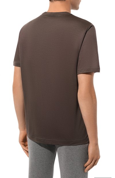 Шерстяная футболка CAPOBIANCO, арт. 17M660.JE00., фото 4