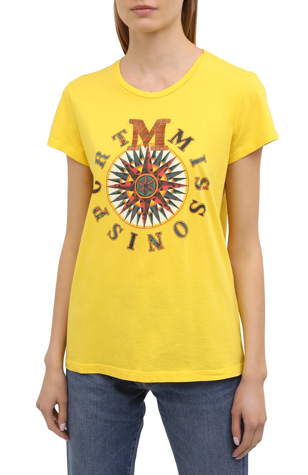 Хлопковая футболка M MISSONI, арт. 2DL00096/2J005T, фото 3