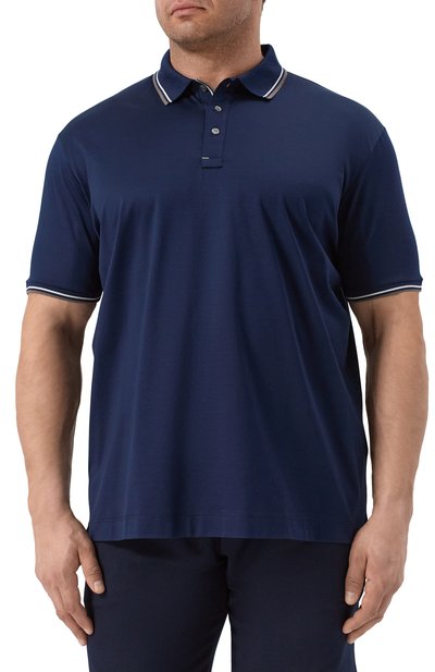 Хлопковое поло PAUL&SHARK, арт. 25411258, фото 3