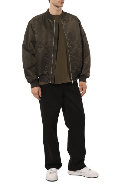 Хлопковая футболка WOOLRICH, арт. CFW0TE0087MRUT2926, фото 2
