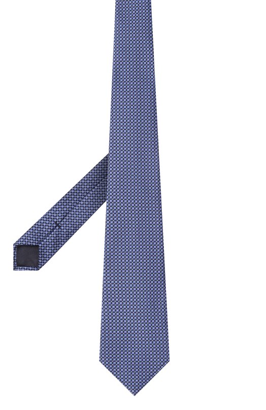 Шелковый галстук Giorgio Armani GM000800/TE13660 Голубой  GM000800/TE13660 Фото 3