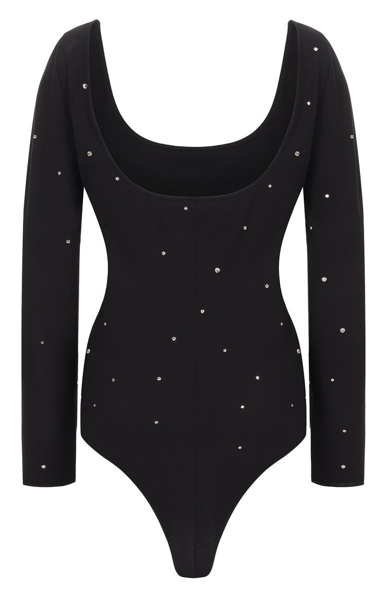 Хлопковое боди MIU MIU, арт. MJL644-1RE0-F0002, фото 2