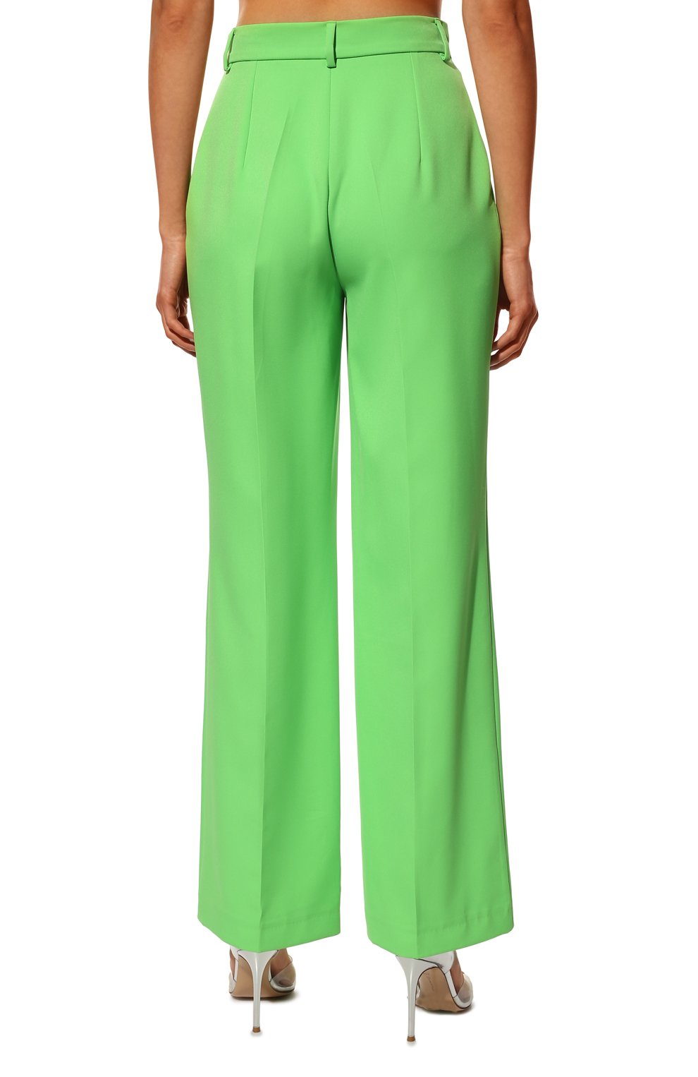Брюки ALINE зеленого цвета по цене 30000 руб., арт. AL22FW120601, фото 4 Брюки ALINE, арт. AL22FW120601, фото 4