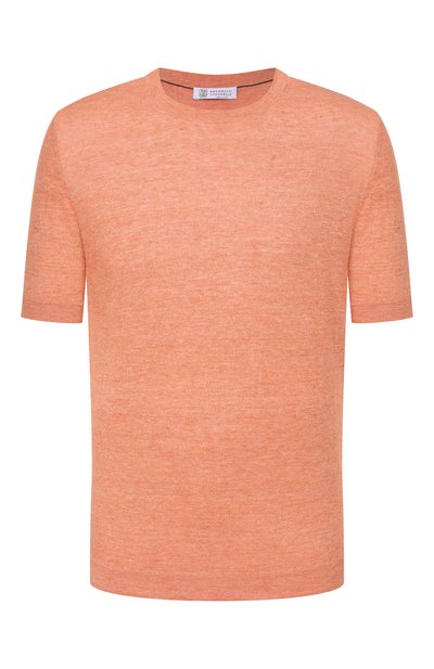 Джемпер изо льна и хлопка BRUNELLO CUCINELLI, арт. M2L00340, фото 1