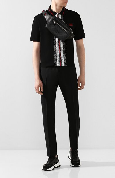 Поясная сумка gg supreme GUCCI черного цвета по цене 113760 руб., арт. 474293/K9RRN, фото 2 Поясная сумка gg supreme GUCCI, арт. 474293/K9RRN, фото 2