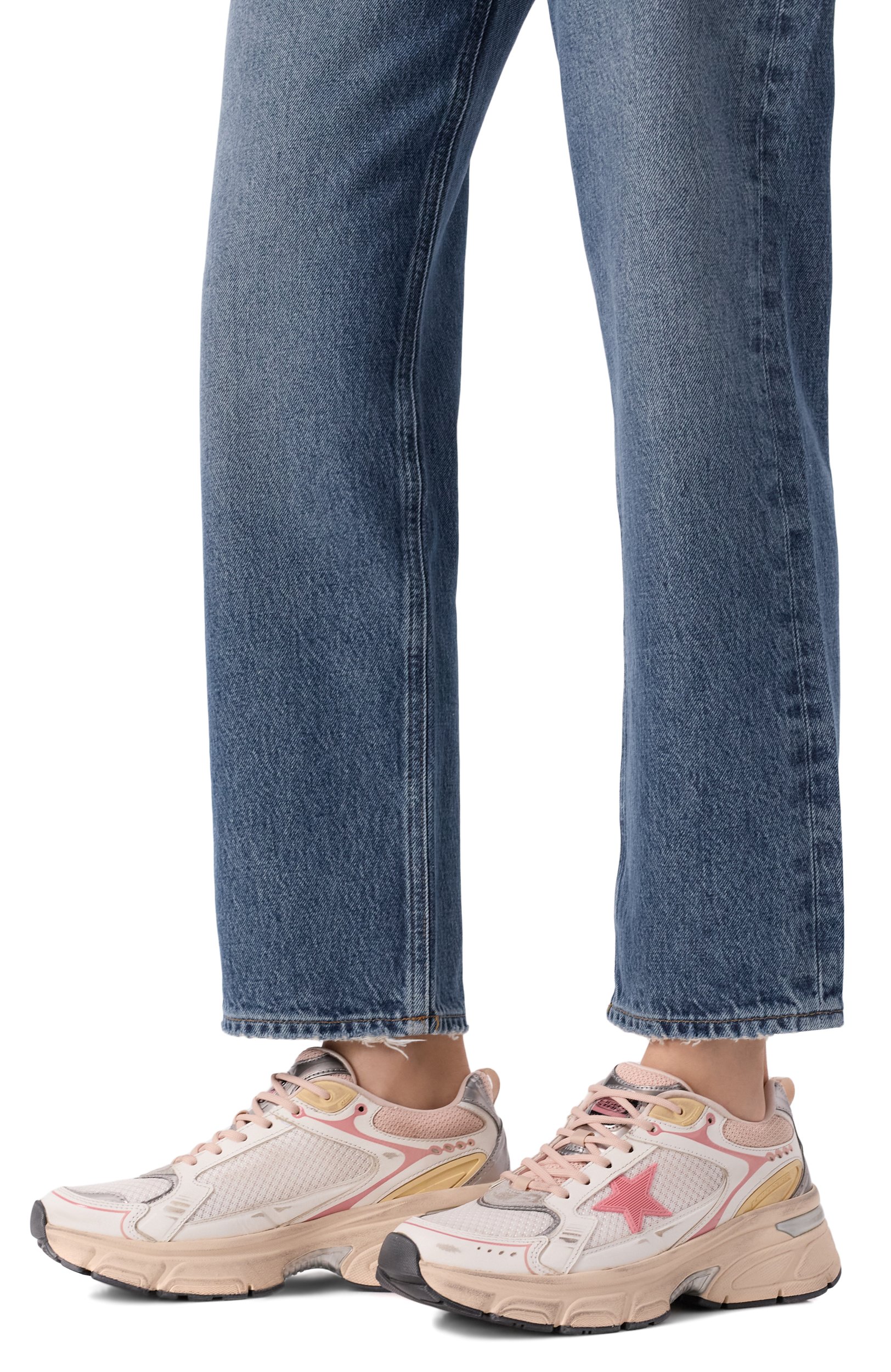 Комбинированные кроссовки lightstar GOLDEN GOOSE DELUXE BRAND, арт. GWF00724.F008751, фото 2
