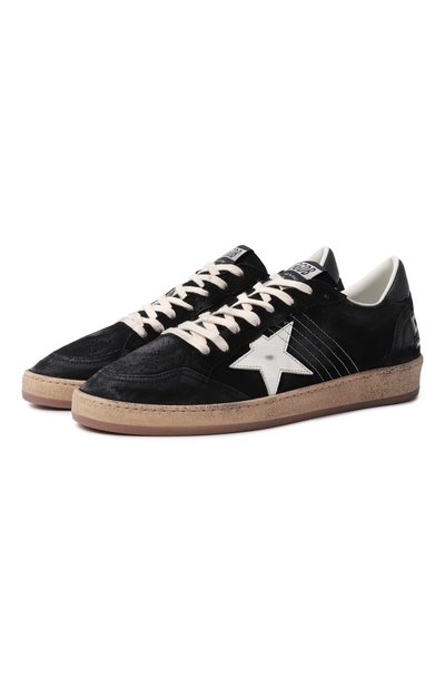 Мужские замшевые кеды ball star GOLDEN GOOSE DELUXE BRAND, арт. GMF00117.F003246