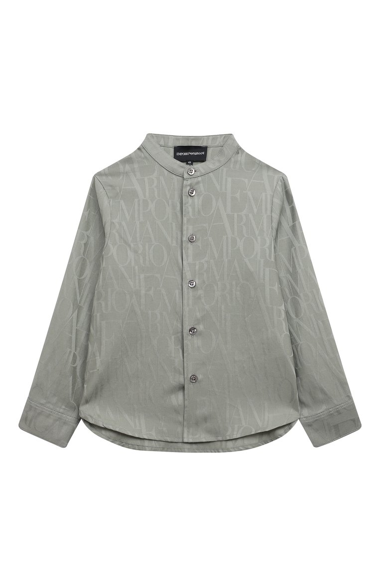 Хлопковая рубашка EMPORIO ARMANI, арт. 3D4CA4/3N5ZZ, фото 1