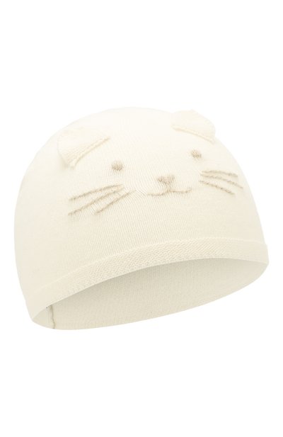 Комплект из шапки и варежек TARTINE ET CHOCOLAT бежевого цвета по цене 8250 руб., арт. TP90021, фото 2 Комплект из шапки и варежек TARTINE ET CHOCOLAT, арт. TP90021, фото 2