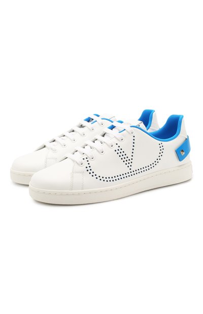 Кожаные кеды backnet VALENTINO, арт. TW0S0M20/MSS, фото 1