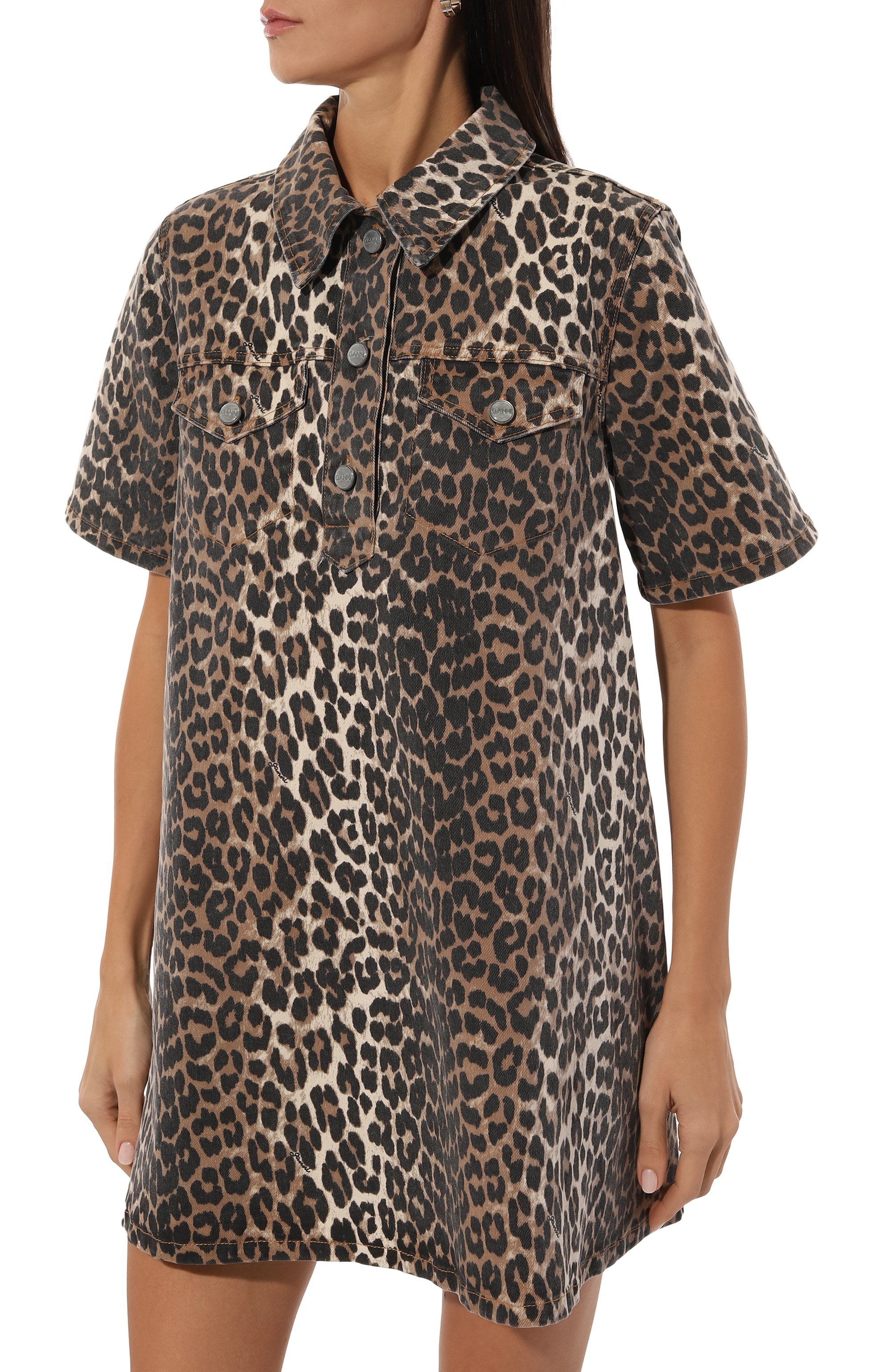 Джинсовое платье GANNI, арт. J1528/6508, фото 3