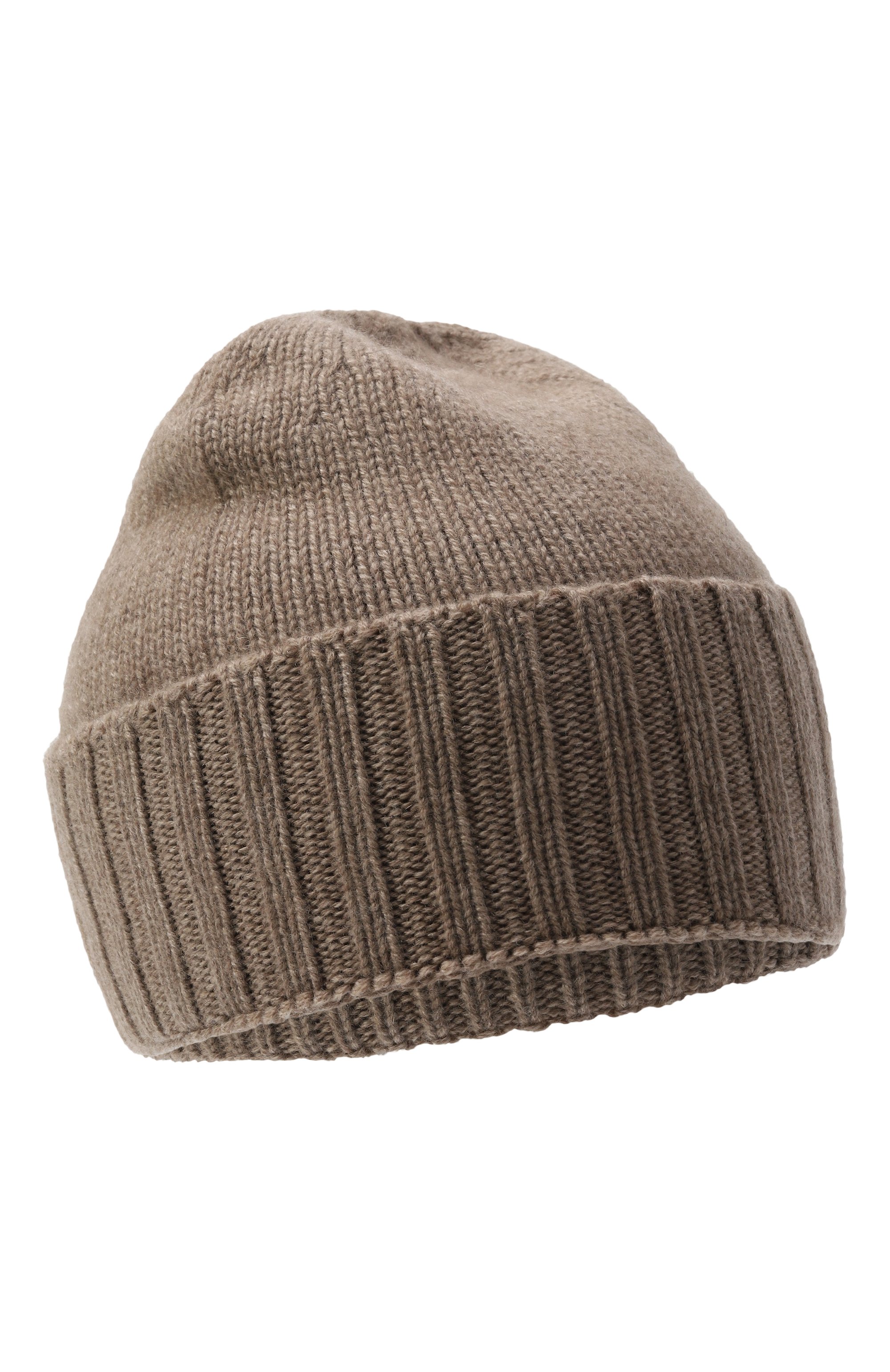 Кашемировая шапка ANDREA CAMPAGNA темно-бежевого цвета по цене 17550 руб., арт. 198P04, фото 1 Кашемировая шапка ANDREA CAMPAGNA, арт. 198P04, фото 1