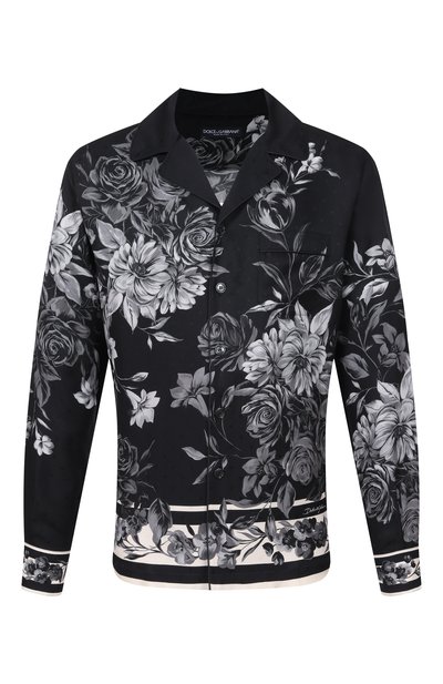 Мужская шелковая сорочка DOLCE & GABBANA, арт. G5IF1T/HI12H