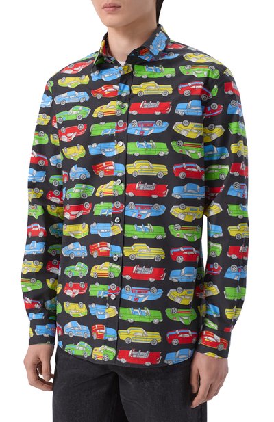 Хлопковая рубашка MOSCHINO, арт. A0232/0260, фото 3