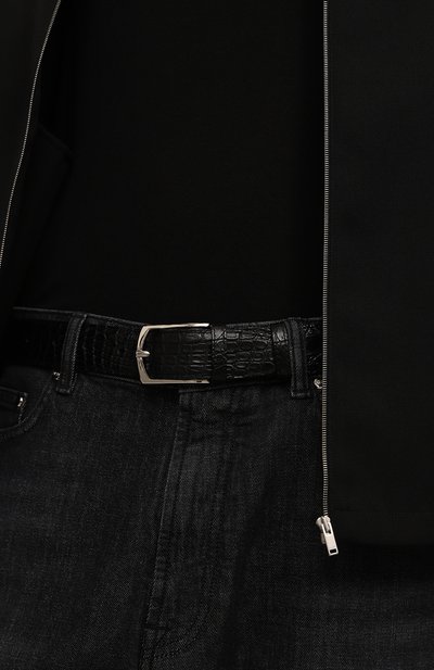 Ремень из кожи каймана ARTIOLI, арт. GUIM3377/35/CR0C0DILE, фото 2