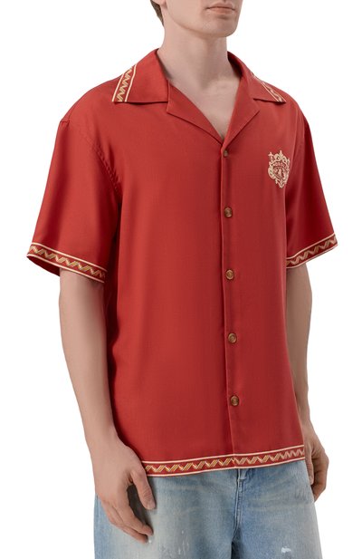 Рубашка из лиоцелла DROLE DE MONSIEUR, арт. K-SH228-CLY001-BR, фото 3