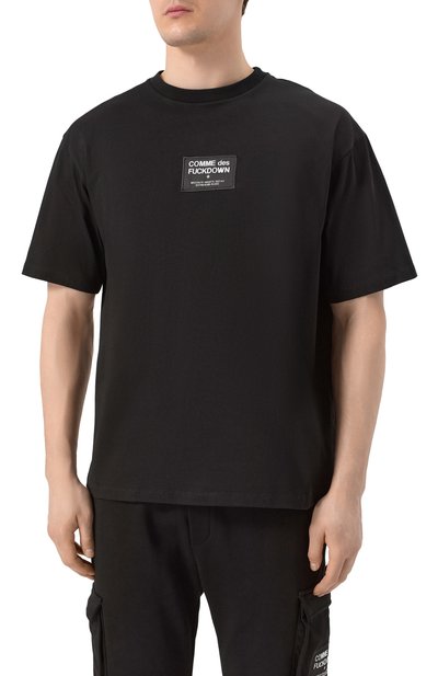 Хлопковая футболка COMME DES FUCKDOWN, арт. CFABM01526, фото 3