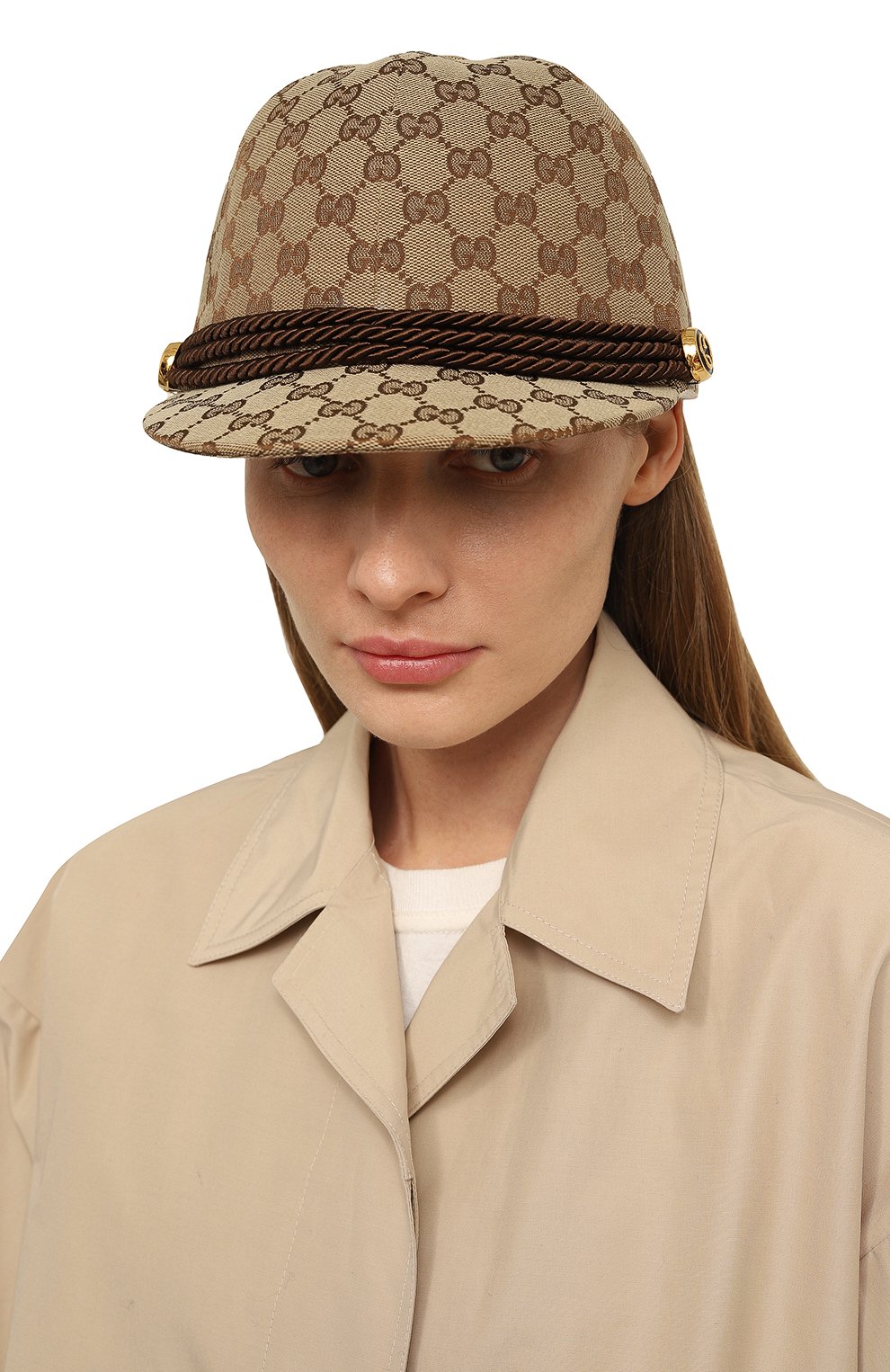 Текстильная бейсболка GUCCI, арт. 678544 3HAEX, фото 2