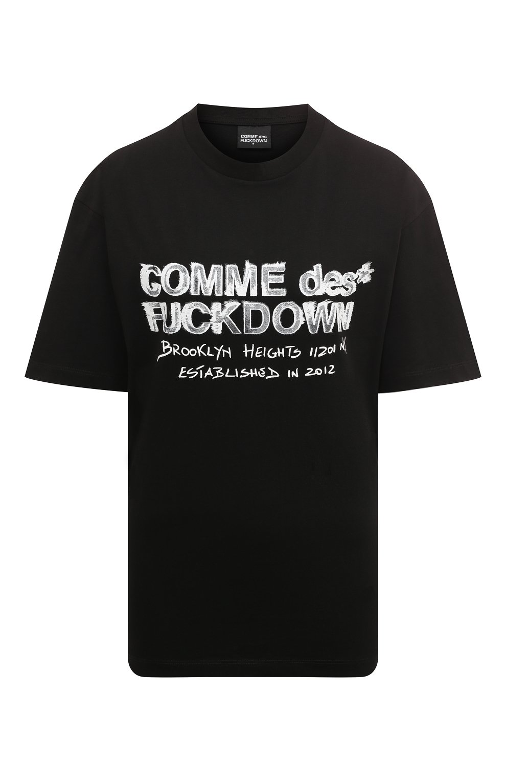 Хлопковая футболка COMME DES FUCKDOWN, арт. CFABW00129, фото 1