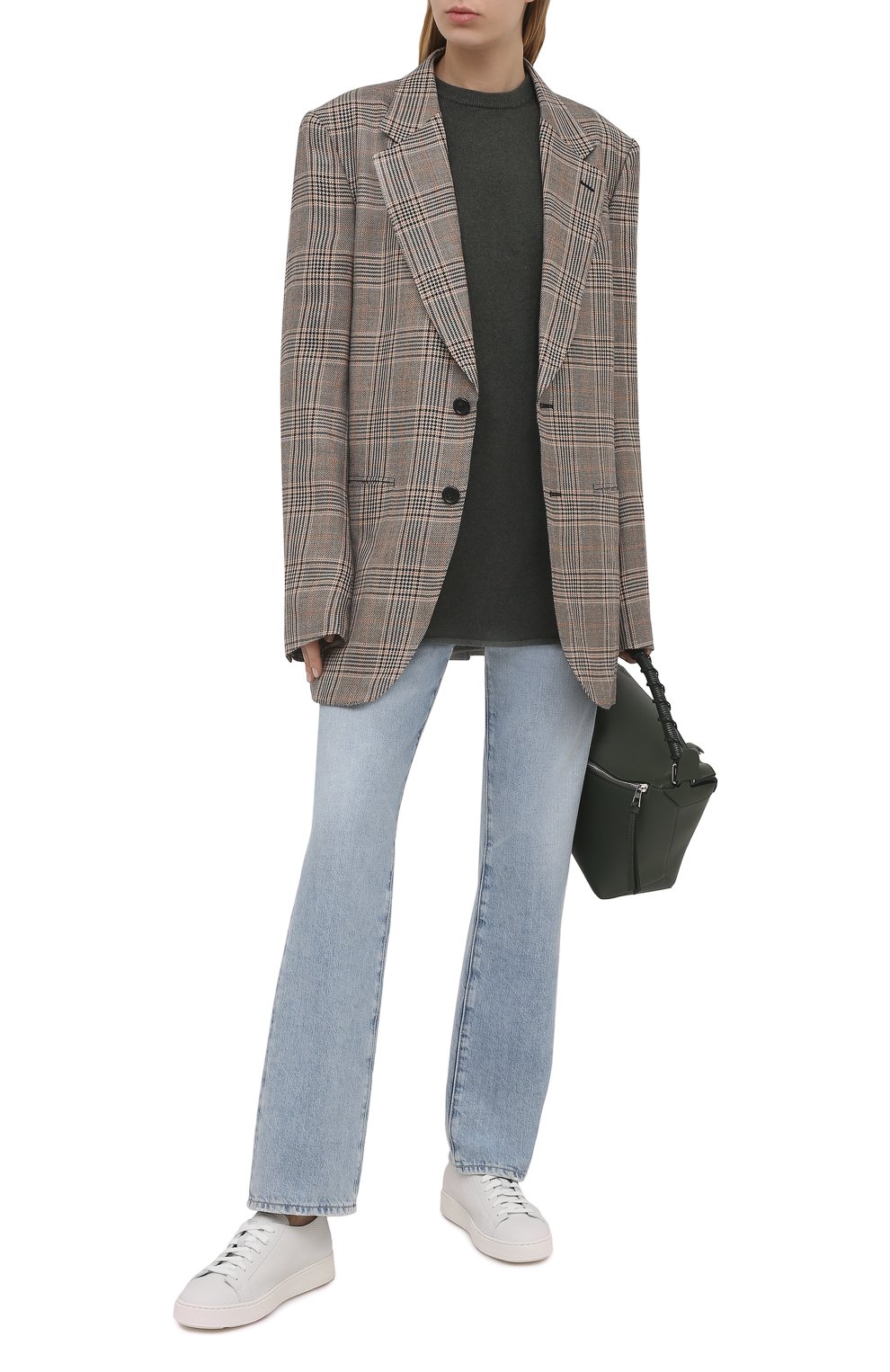 Кожаные кеды SANTONI, арт. WBCE53853BARCMYLI50/CG, фото 2