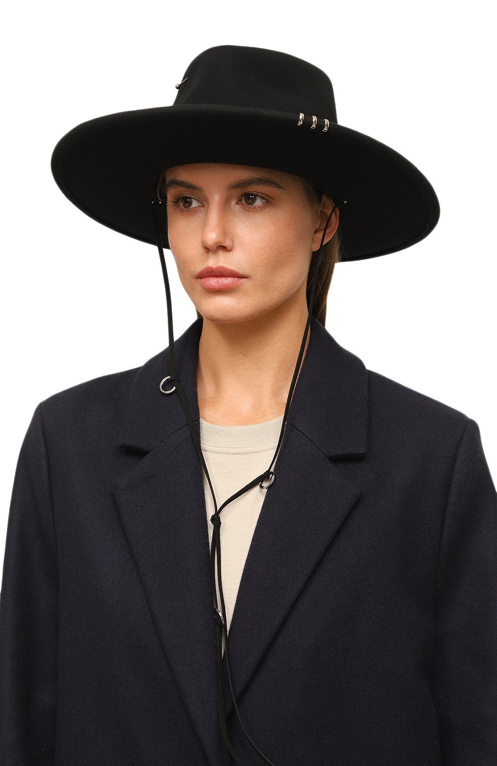 Фетровая шляпа romb silver boy COCOSHNICK HEADDRESS, арт. rombsilverboy, фото 2