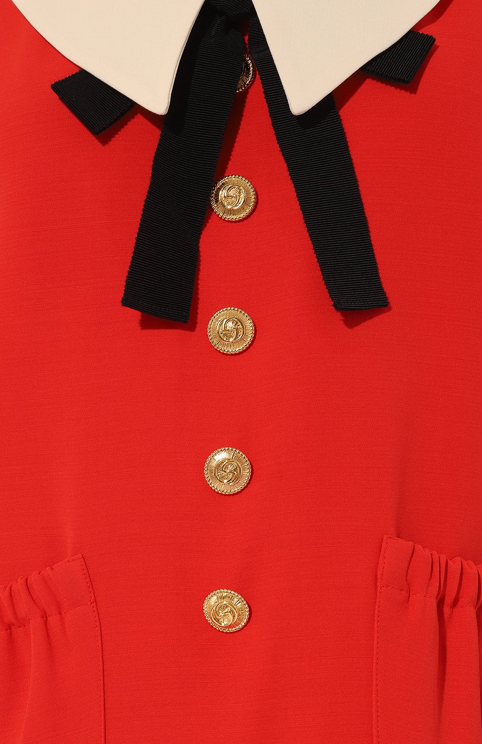 Хлопковое платье GUCCI, арт. 569942 ZABI0, фото 5