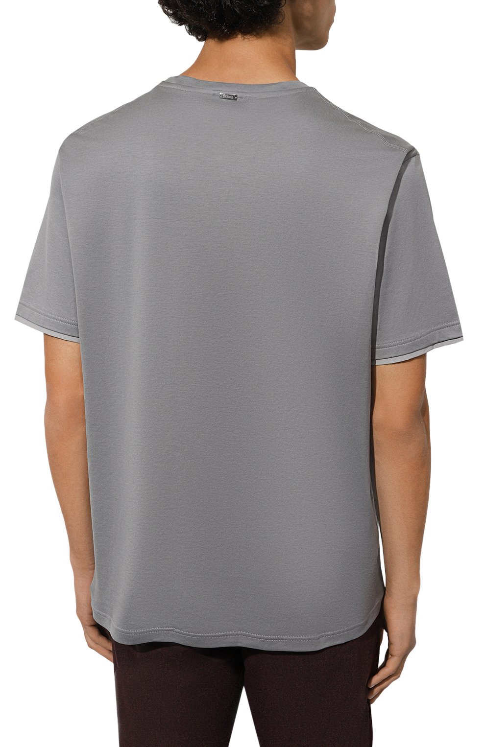 Хлопковая футболка HERNO, арт. JG00031UR/52052, фото 4