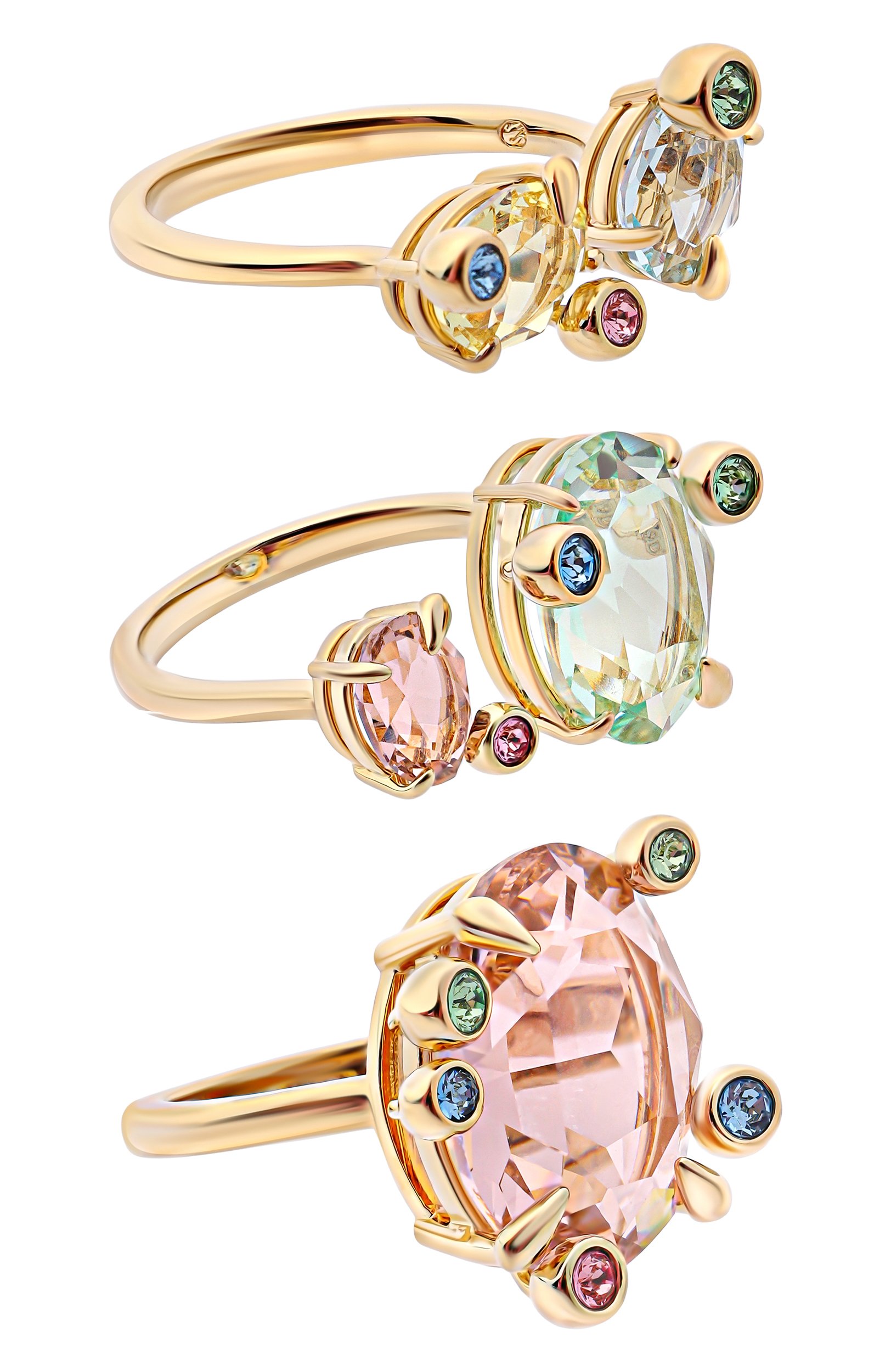 Комплект из трех колец gema SWAROVSKI, арт. 5705814, фото 1