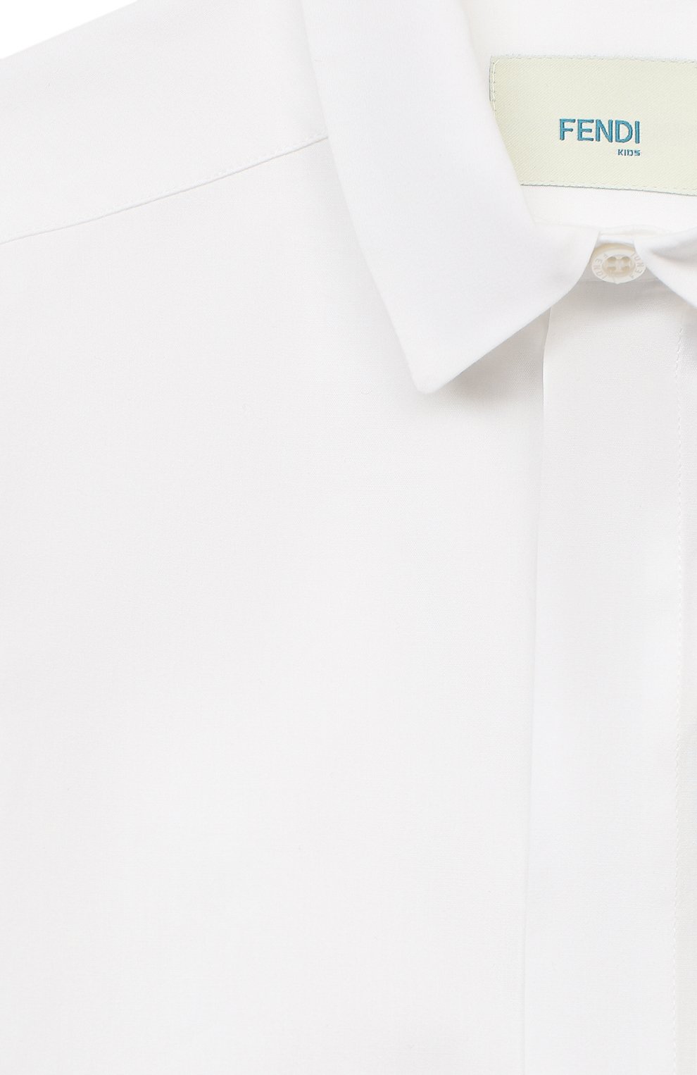 Хлопковая рубашка FENDI, арт. JMC116/A31W/3A-6A, фото 3