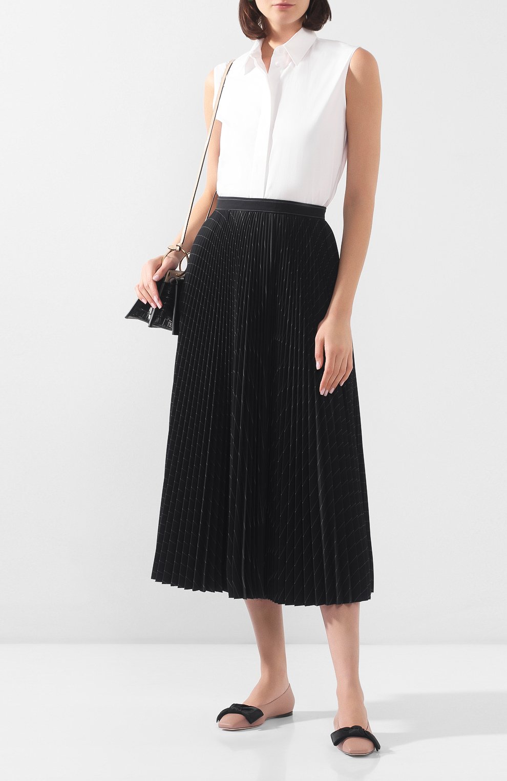 Кожаные балетки bertelle JIMMY CHOO, арт. BERTELLEFLATNBB, фото 2