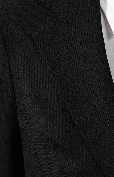 Шерстяной жакет GIORGIO ARMANI черного цвета по цене 171500 руб., арт. 0SHGG0DC/T01HK, фото 5 Шерстяной жакет GIORGIO ARMANI, арт. 0SHGG0DC/T01HK, фото 5