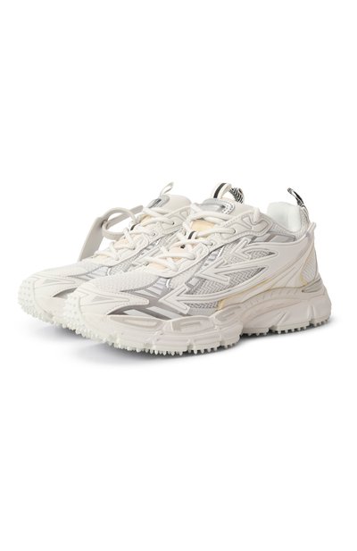 Женские комбинированные кроссовки be right back OFF-WHITE, арт. 0WIA289C99FAB001