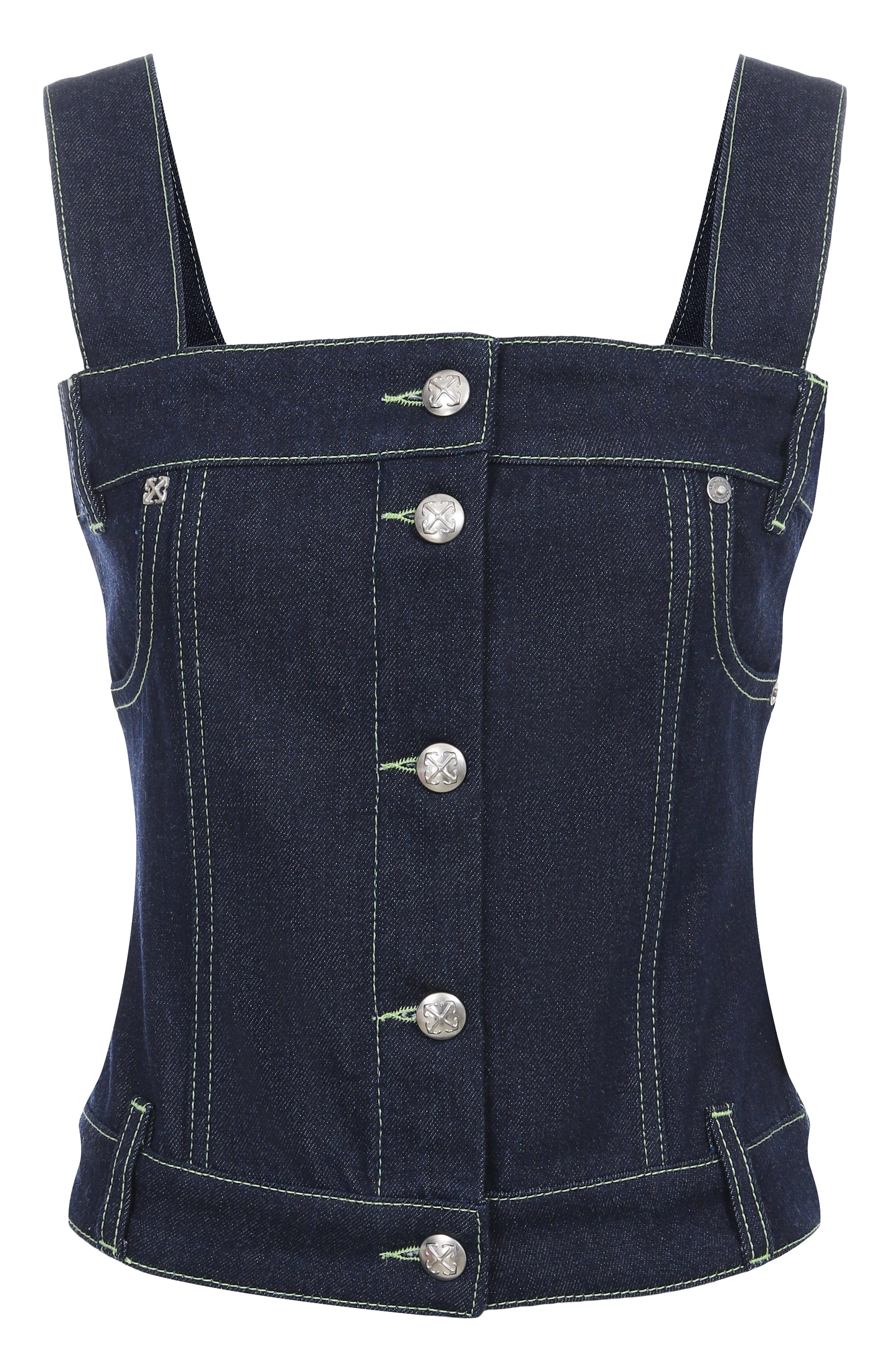 Джинсовый топ OFF-WHITE, арт. 0WYP009S25DEN001, фото 1