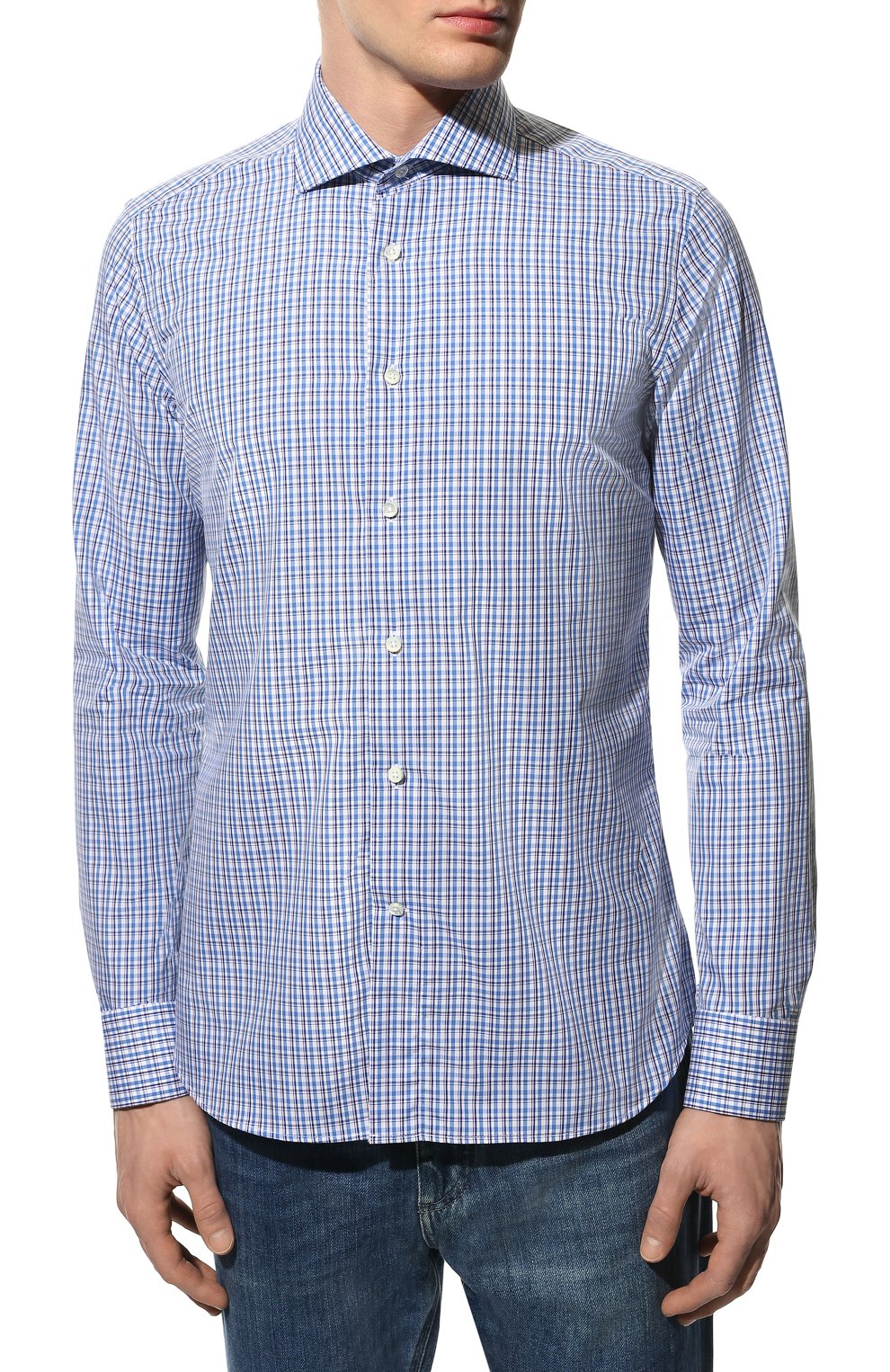 Хлопковая рубашка CANALI, арт. NXC3/GR02517, фото 3