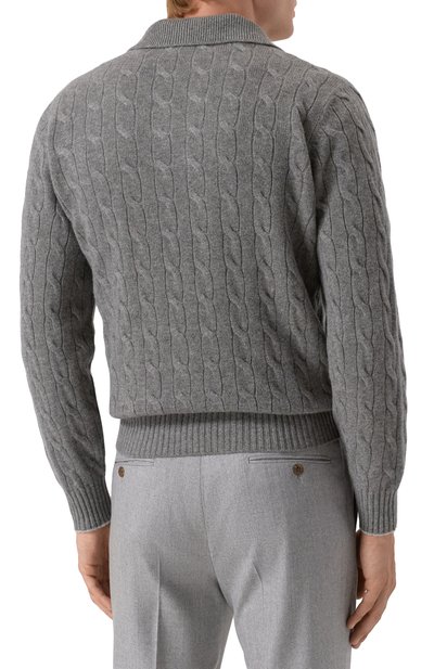 Кашемировое поло BRUNELLO CUCINELLI, арт. M22707205, фото 4