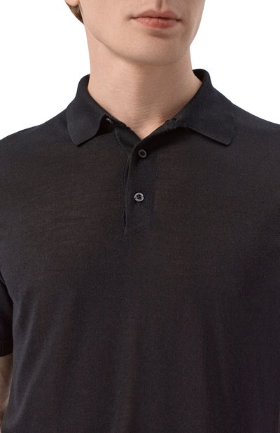 Шелковое поло CORNELIANI, арт. 27M902/2725107, фото 5