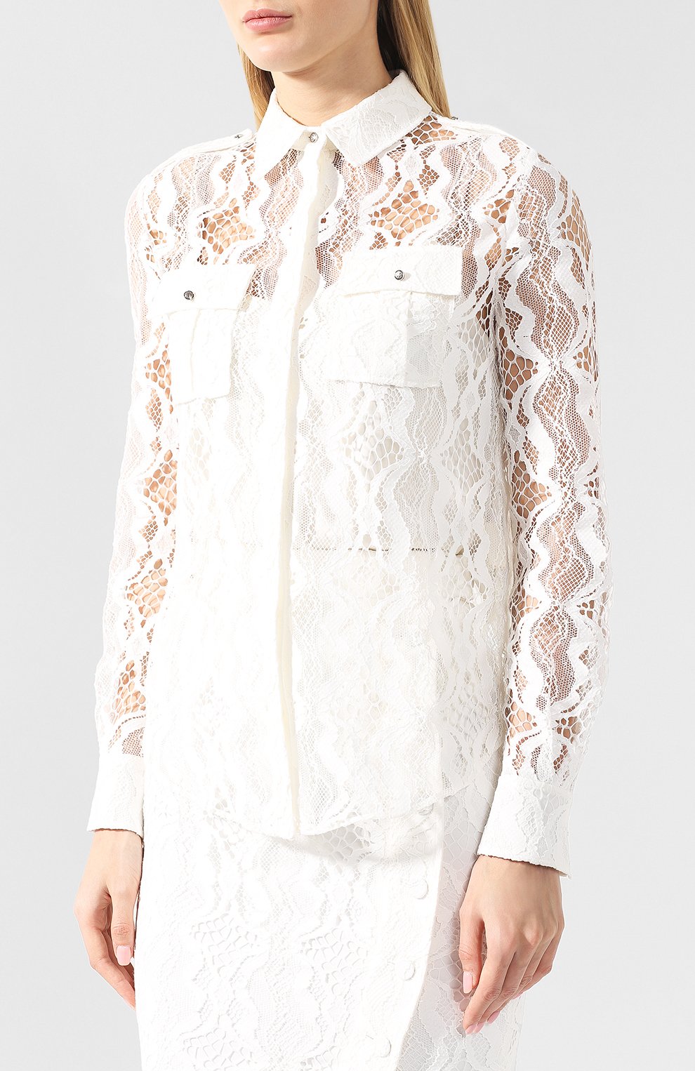 Кружевная рубашка ROBERTO CAVALLI, арт. IQT717/RP064, фото 3