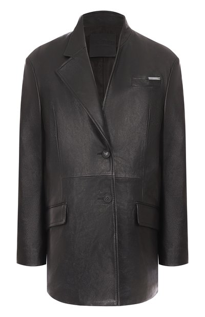 Женская кожаный жакет THE ATTICO, арт. 251WCG00084/LBT137AA